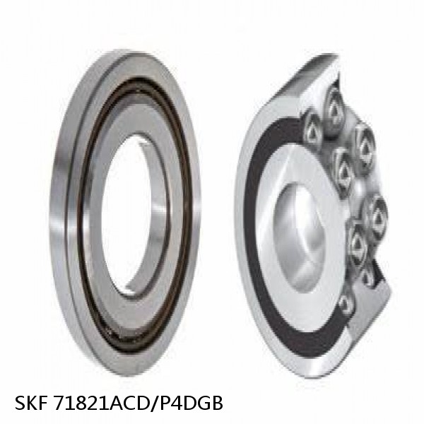 71821ACD/P4DGB SKF Super Precision,Super Precision Bearings,Super Precision Angular Contact,71800 Series,25 Degree Contact Angle