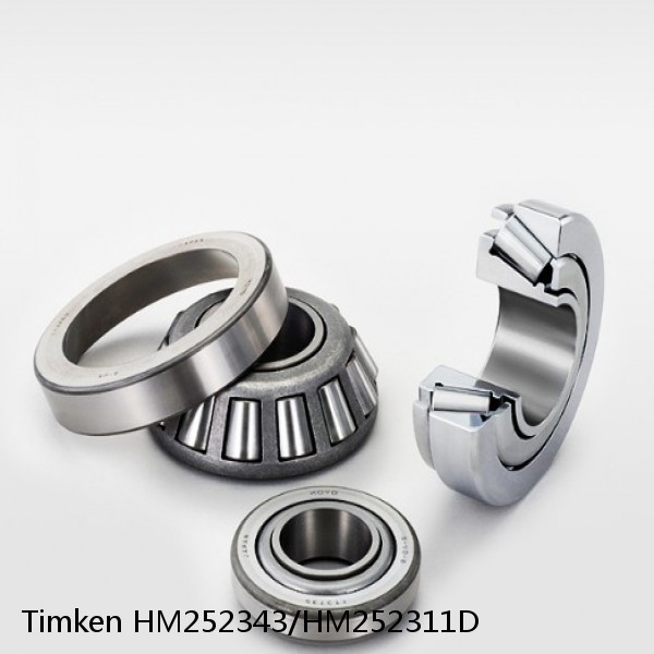 HM252343/HM252311D Timken Tapered Roller Bearings #1 small image