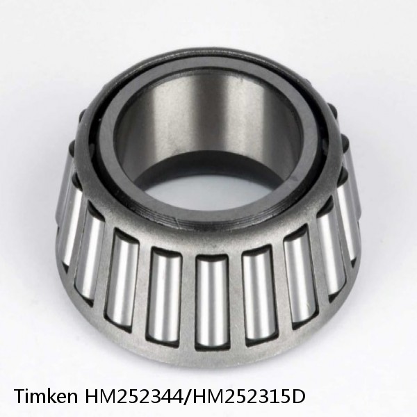 HM252344/HM252315D Timken Tapered Roller Bearings #1 small image