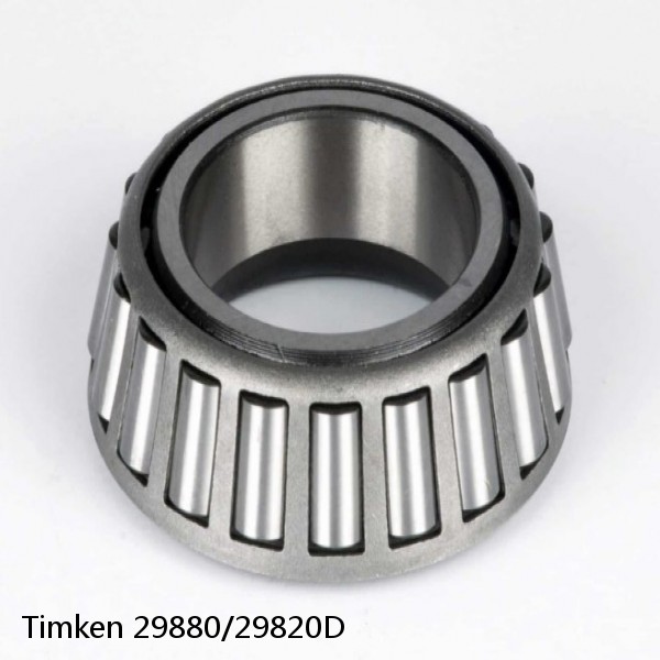 29880/29820D Timken Tapered Roller Bearings #1 small image