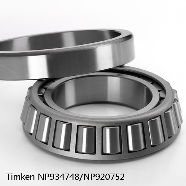 NP934748/NP920752 Timken Tapered Roller Bearings #1 image